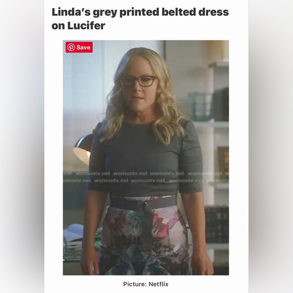 Ted Baker gray multicolor fitted midi dress size 00 Anaste Mirror Minerals Print - Picture 11 of 12